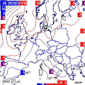 Beispielwetterlage