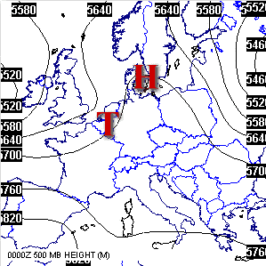 Beispielwetterlage