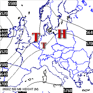 Beispielwetterlage